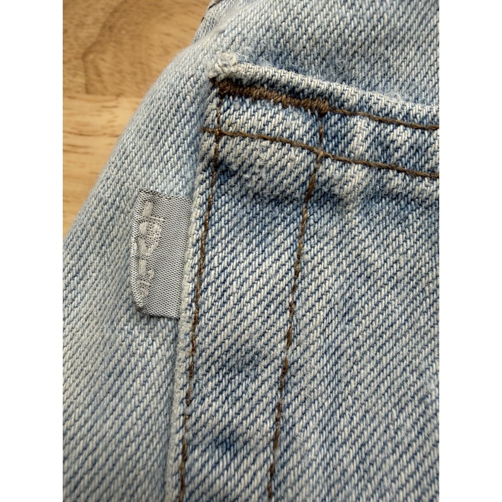 Levis SilverTab LOOSE Vintage Denim Blue Jeans Men's 33x36* Made in USA 90s Punk - Picture 4 of 15